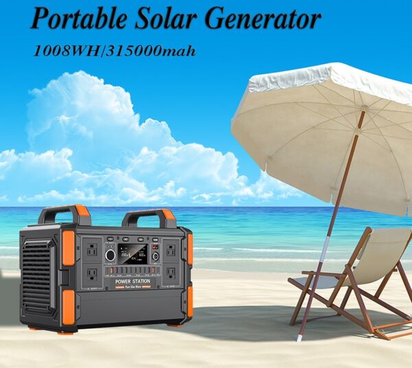 cheap portable power station at seaside