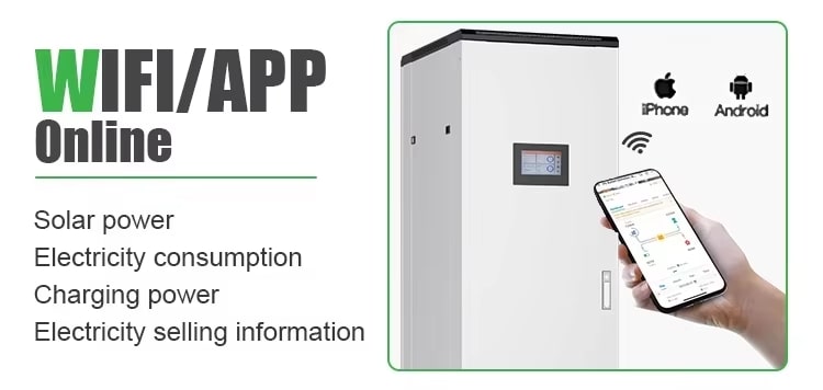battery with high voltage wifi app online control