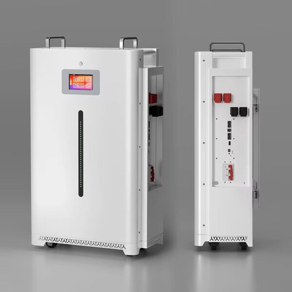 off grid batteries for solar 51.2V 300ah 15.3kwh side view