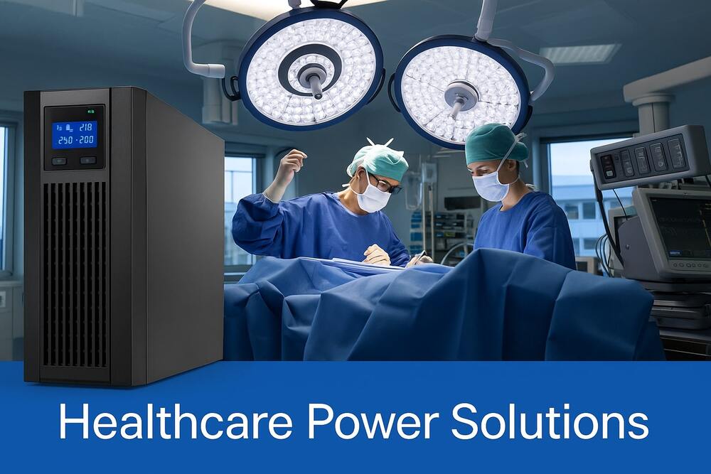 Medical UPS Battery Backup Healthcare power solution